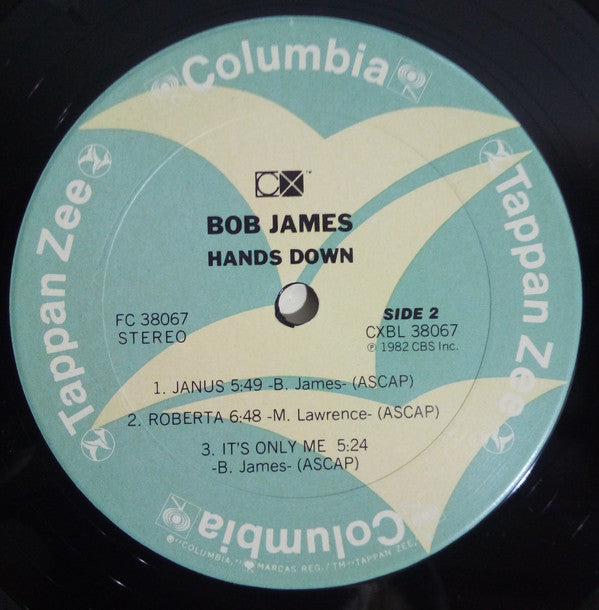 Bob James : Hands Down (LP, Album, Gat)