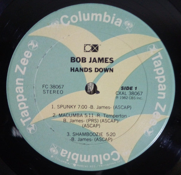 Bob James : Hands Down (LP, Album, Gat)