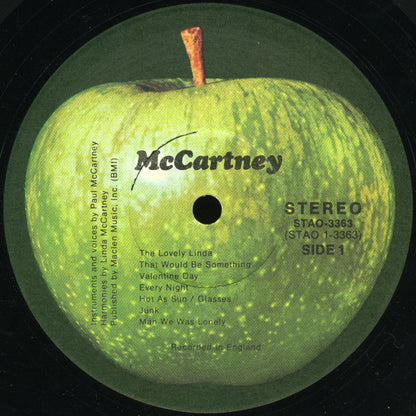 McCartney* : McCartney (LP, Album, Jac)