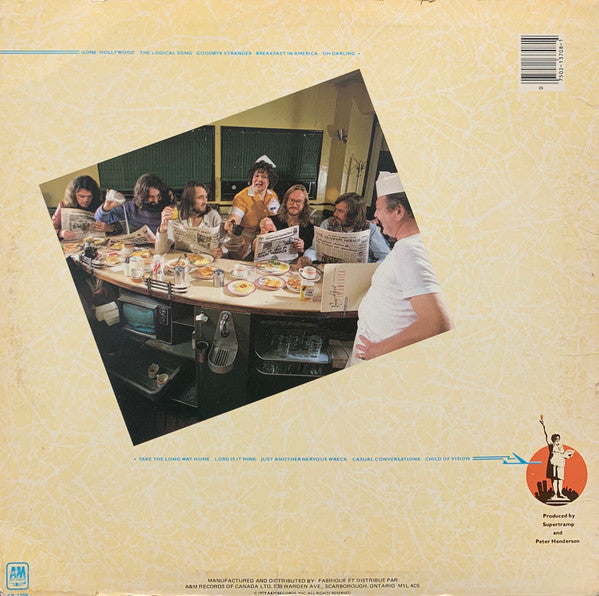 Supertramp : Breakfast In America (LP, Album, Par)