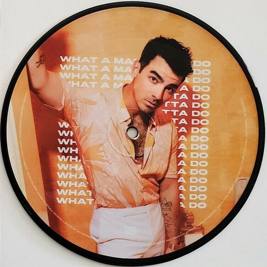 Jonas Brothers : What A Man Gotta Do (Joe Version) (7", Single, Ltd, Pic)