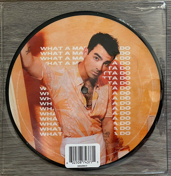 Jonas Brothers : What A Man Gotta Do (Joe Version) (7", Single, Ltd, Pic)