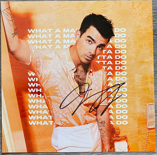 Jonas Brothers : What A Man Gotta Do (Joe Version) (7", Single, Ltd, Pic)