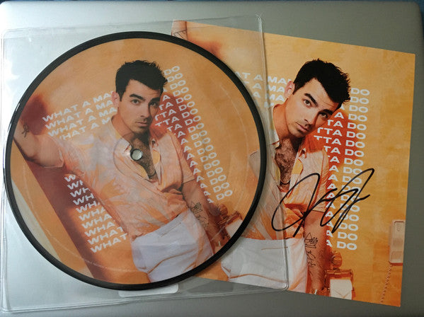 Jonas Brothers : What A Man Gotta Do (Joe Version) (7", Single, Ltd, Pic)
