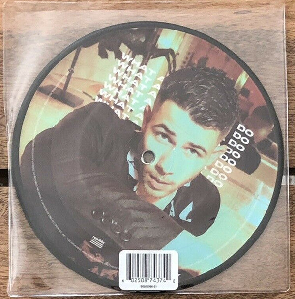 Jonas Brothers : What A Man Gotta Do (Nick Version) (7", Single, Ltd, Pic)