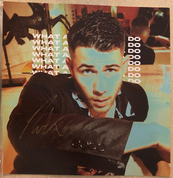 Jonas Brothers : What A Man Gotta Do (Nick Version) (7", Single, Ltd, Pic)