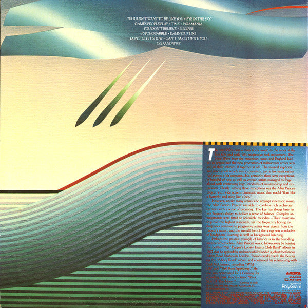 The Alan Parsons Project : The Best Of The Alan Parsons Project (LP, Comp, RM)