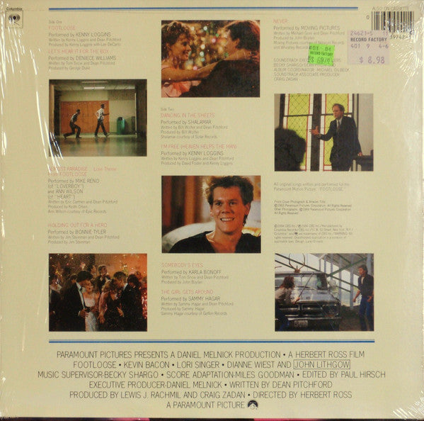 Various : Footloose (Original Motion Picture Soundtrack) (LP, Album, Pit)