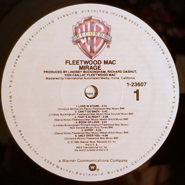 Fleetwood Mac : Mirage (LP, Album, Spe)