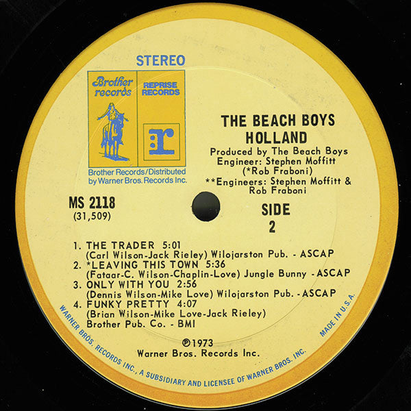The Beach Boys : Holland (LP, Album, Pit + 7", EP)