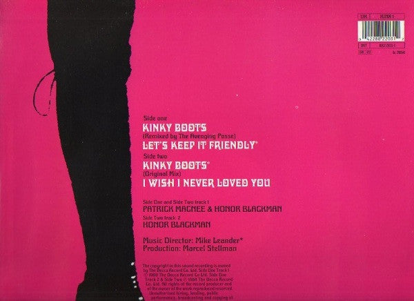 Patrick MacNee & Honor Blackman : Kinky Boots (12")