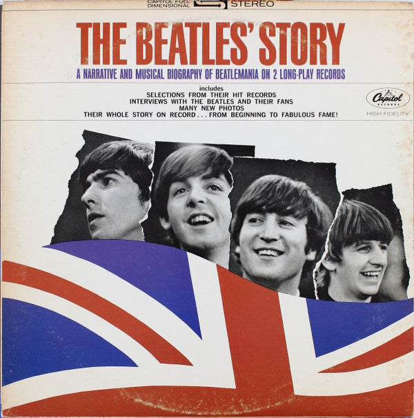 The Beatles : The Beatles' Story (2xLP, Album, RE, Jac)