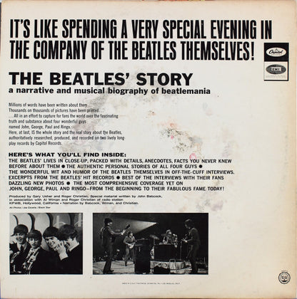 The Beatles : The Beatles' Story (2xLP, Album, RE, Jac)
