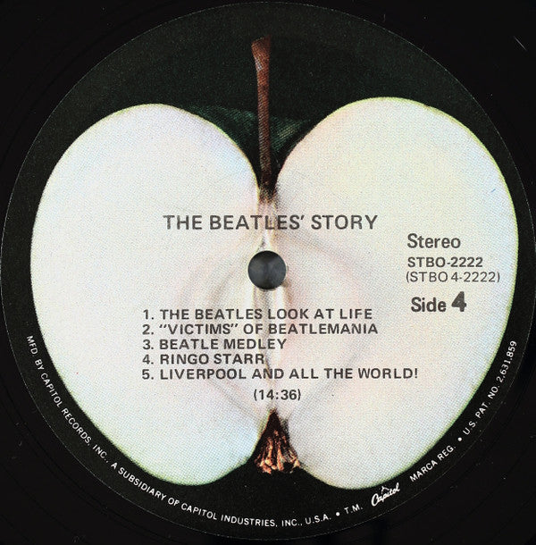 The Beatles : The Beatles' Story (2xLP, Album, RE, Jac)