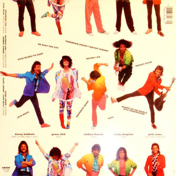 Starship (2) : Knee Deep In The Hoopla (LP, Album, Ind)