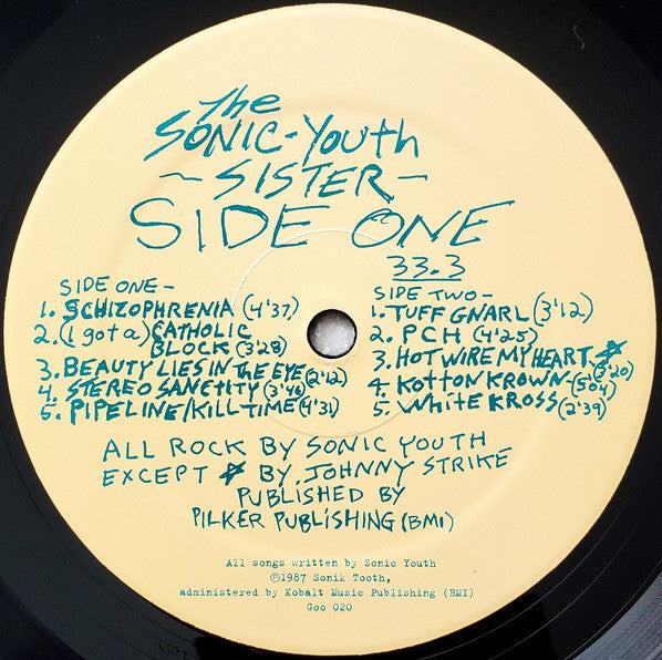 Sonic Youth : Sister (LP, Album, RE)