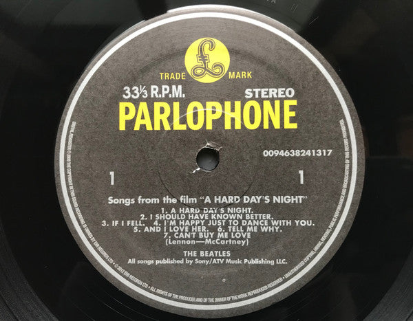 The Beatles : A Hard Day's Night (LP, Album, RE, RM, 180)