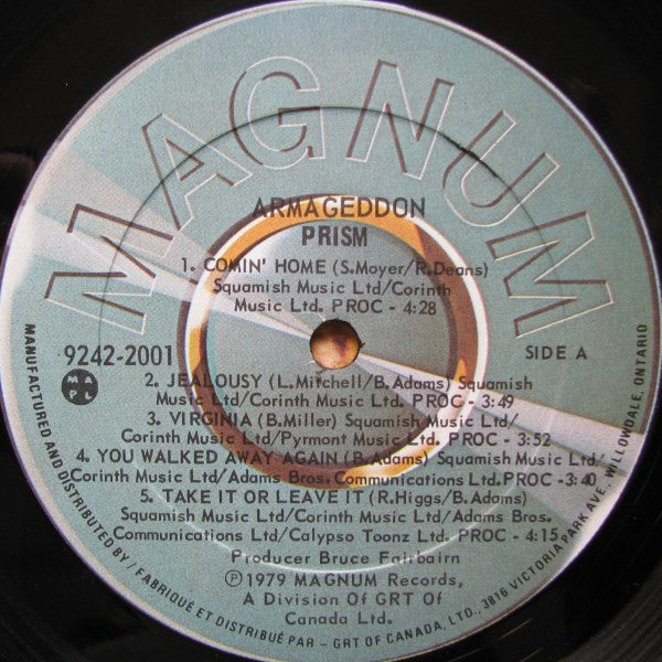 Prism (7) : Armageddon (LP, Album)
