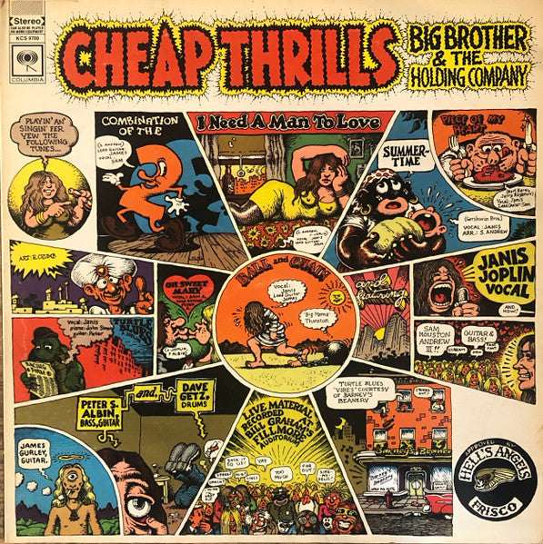 Big Brother & The Holding Company : Cheap Thrills (LP, Album, M/Print, RE)