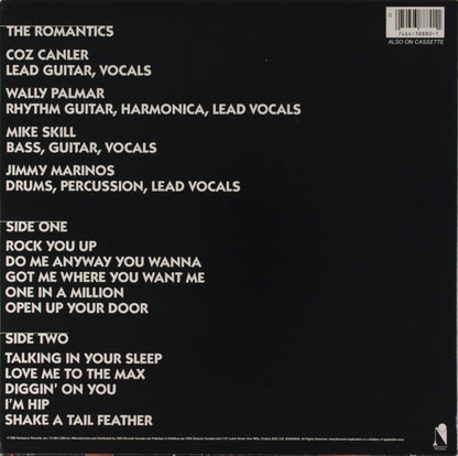 The Romantics : In Heat (LP, Album)