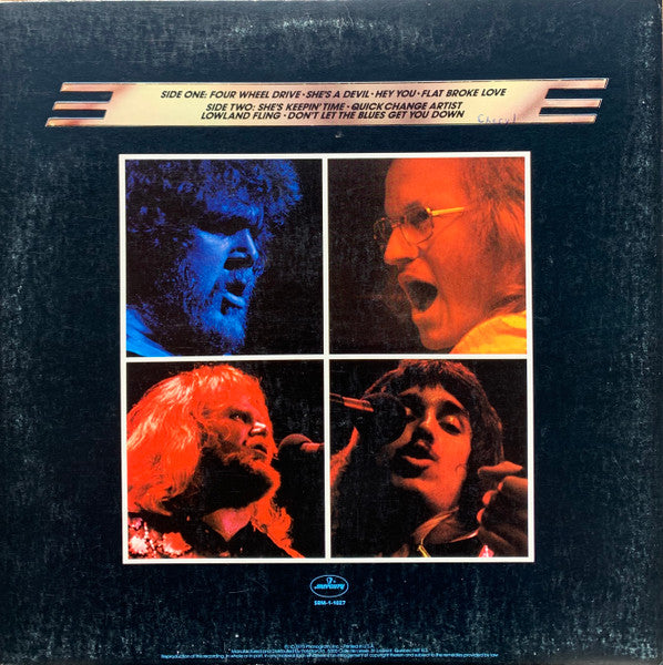 Bachman-Turner Overdrive : Four Wheel Drive (LP, Album, Gat)