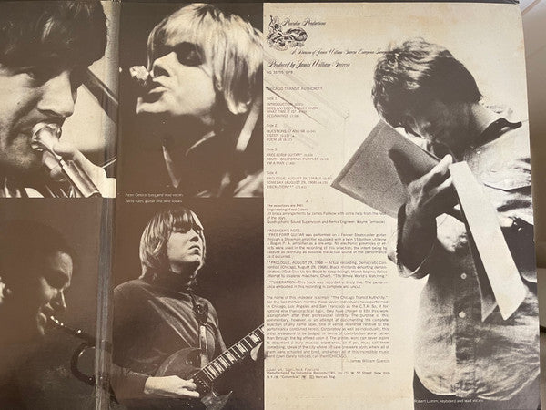 Chicago Transit Authority* : Chicago Transit Authority (2xLP, Album, RE, Pit)
