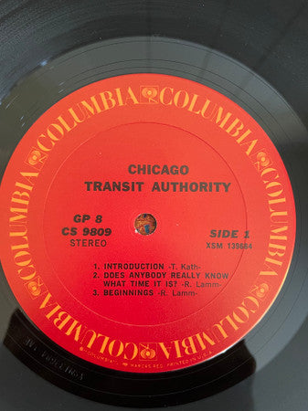 Chicago Transit Authority* : Chicago Transit Authority (2xLP, Album, RE, Pit)