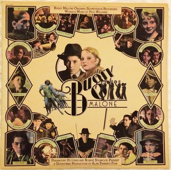 Paul Williams (2) : Bugsy Malone (Original Soundtrack Recording) (LP, Album)