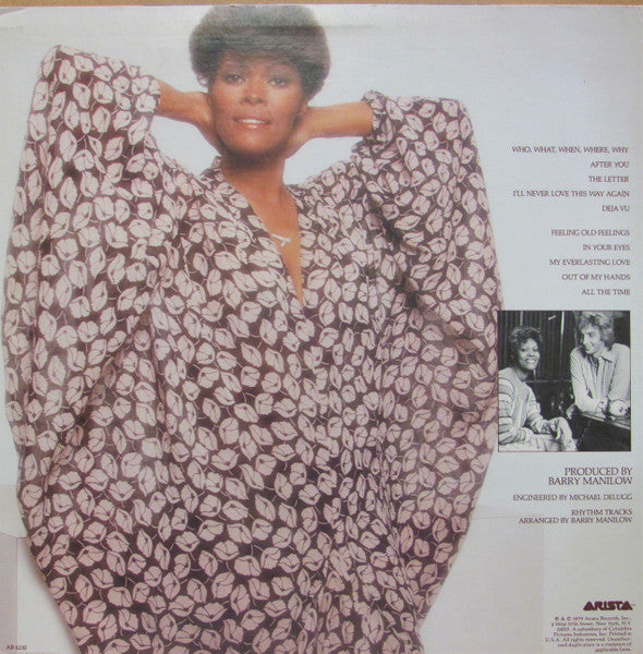 Dionne Warwick : Dionne (LP, Album, Ter)