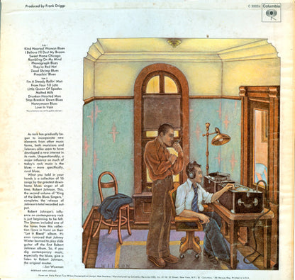 Robert Johnson : King Of The Delta Blues Singers Vol. II (LP, Comp, Mono)