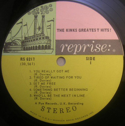 The Kinks : The Kinks Greatest Hits! (LP, Comp)