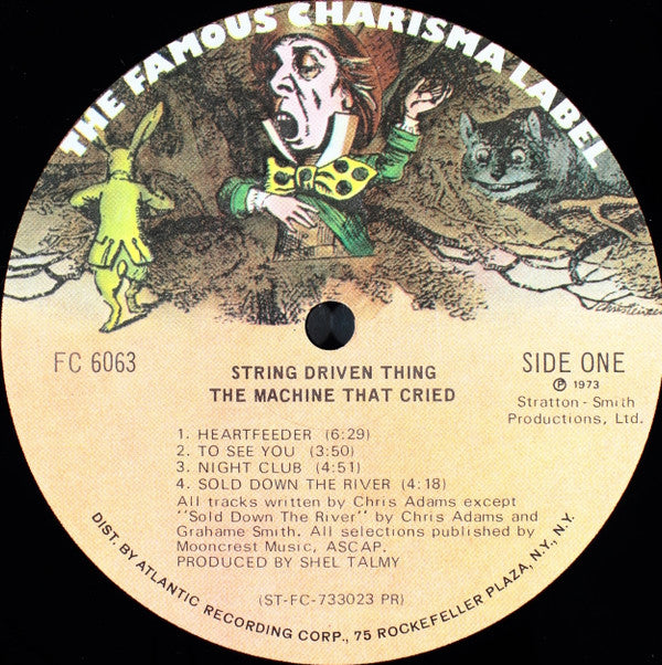 String Driven Thing : The Machine That Cried (LP, Album, PR )