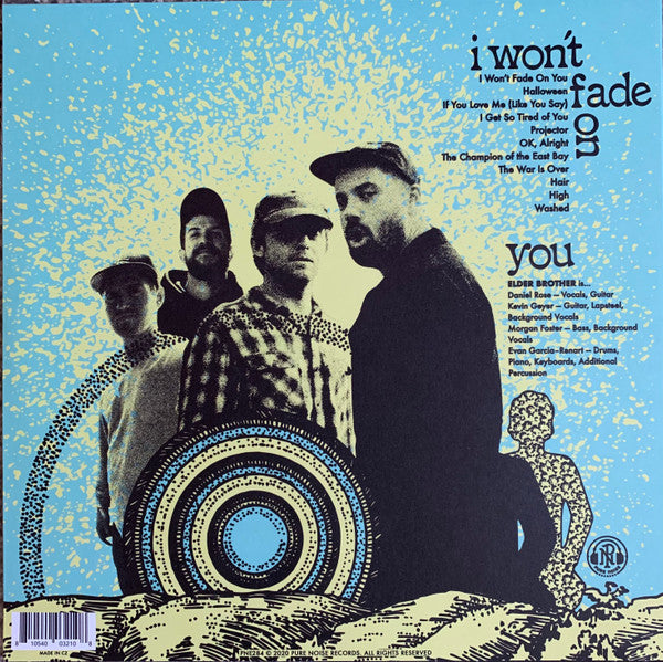 Elder Brother : I Won't Fade On You (LP, Album, Blu)