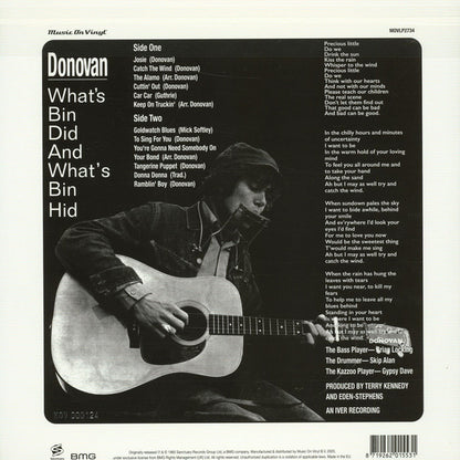 Donovan : What's Bin Did And What's Bin Hid (LP, Album, Ltd, Num, RE, Blu)