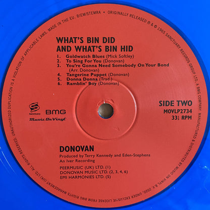 Donovan : What's Bin Did And What's Bin Hid (LP, Album, Ltd, Num, RE, Blu)