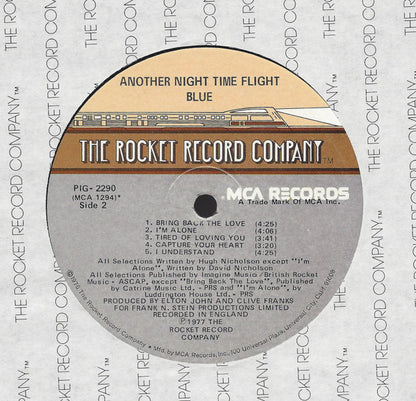 Blue (31) : Another Night Time Flight (LP, Album)