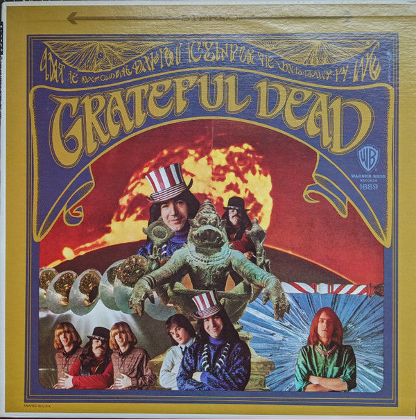 The Grateful Dead : The Grateful Dead (LP, Album, RP)