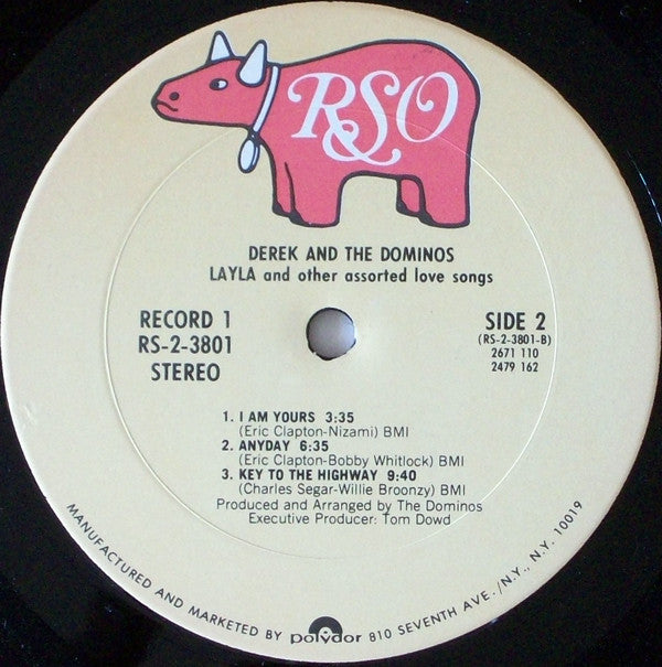 Derek & The Dominos : Layla And Other Assorted Love Songs (2xLP, Album, RE, Pit)