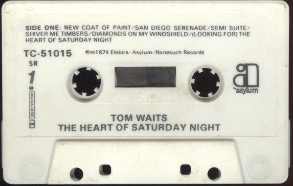 Tom Waits : The Heart Of Saturday Night (Cass, Album, Club, Dol)