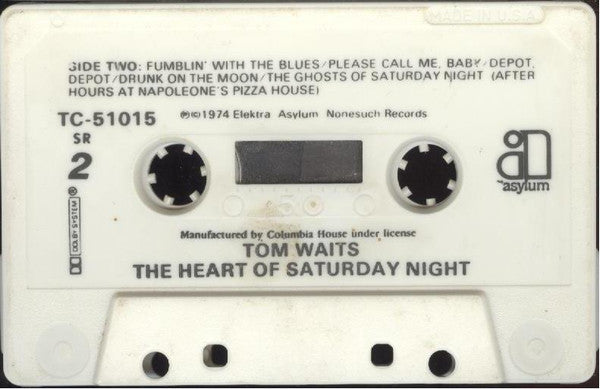 Tom Waits : The Heart Of Saturday Night (Cass, Album, Club, Dol)