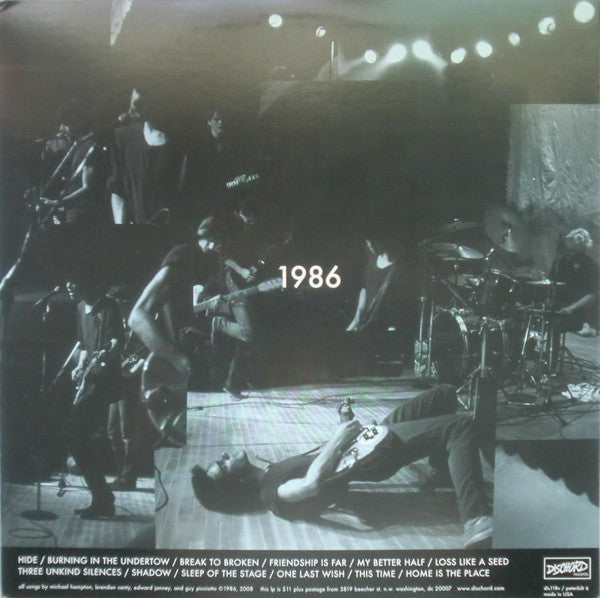 One Last Wish : 1986 (LP, Album, RE, RM)