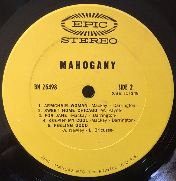 Mahogany (11) : Mahogany (LP, Album)