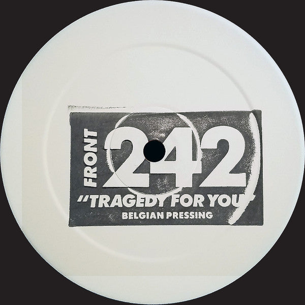 Front 242 : Tragedy For You (12", W/Lbl, Sta)
