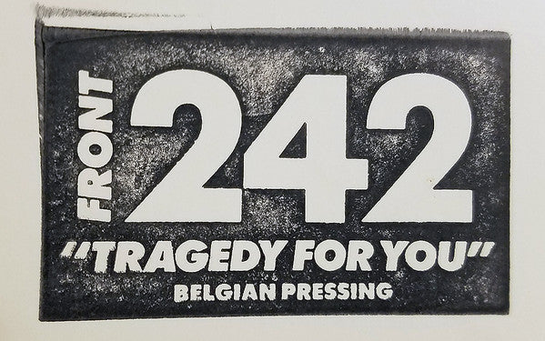 Front 242 : Tragedy For You (12", W/Lbl, Sta)