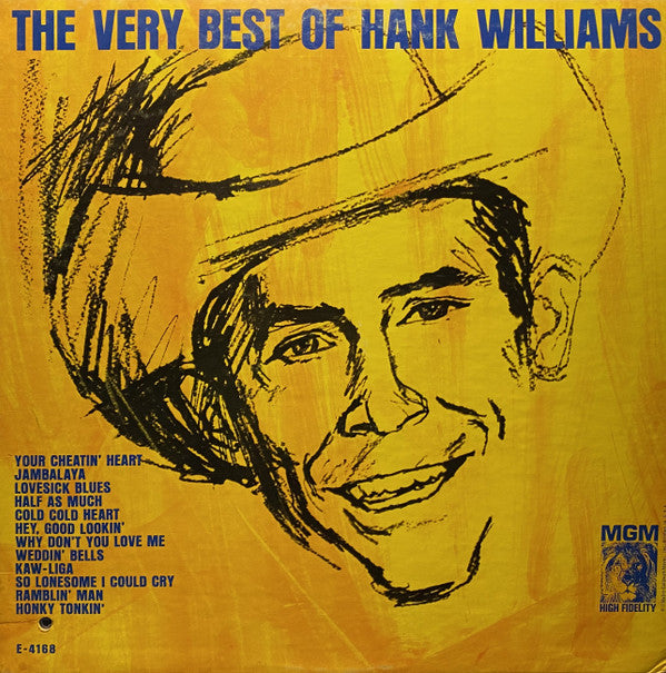 Hank Williams : The Very Best Of Hank Williams (LP, Comp, Mono)