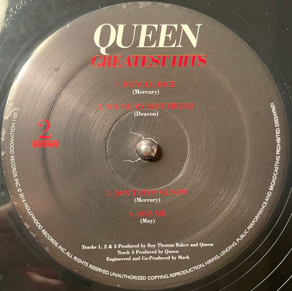 Queen : Greatest Hits (2xLP, Comp, RE, RM, 180)