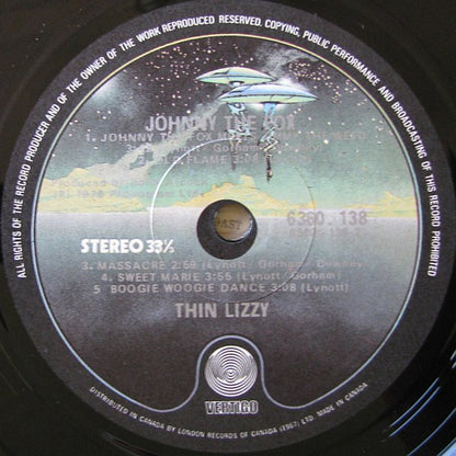 Thin Lizzy : Johnny The Fox (LP, Album)