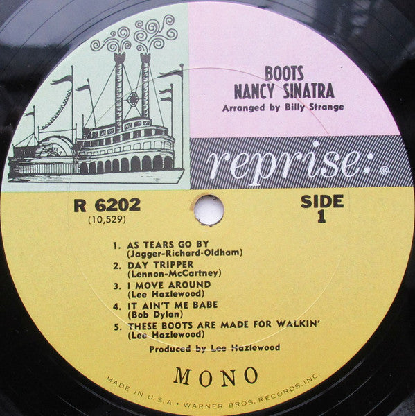 Nancy Sinatra : Boots (LP, Album, Mono)