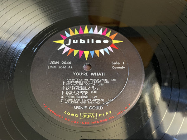 Bernie Gould : You're What? (LP, Mono)