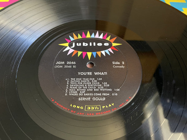 Bernie Gould : You're What? (LP, Mono)